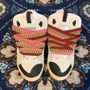 Lanvin Curb Leather Sneakers in EU size 43